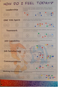 Figure 1: EMO Chart to Measure Volunteer Satisfaction